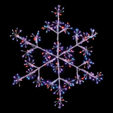 5053844315385 1 40cm MicroBrights Snowflake with 300 Rainbow LEDs.jpg